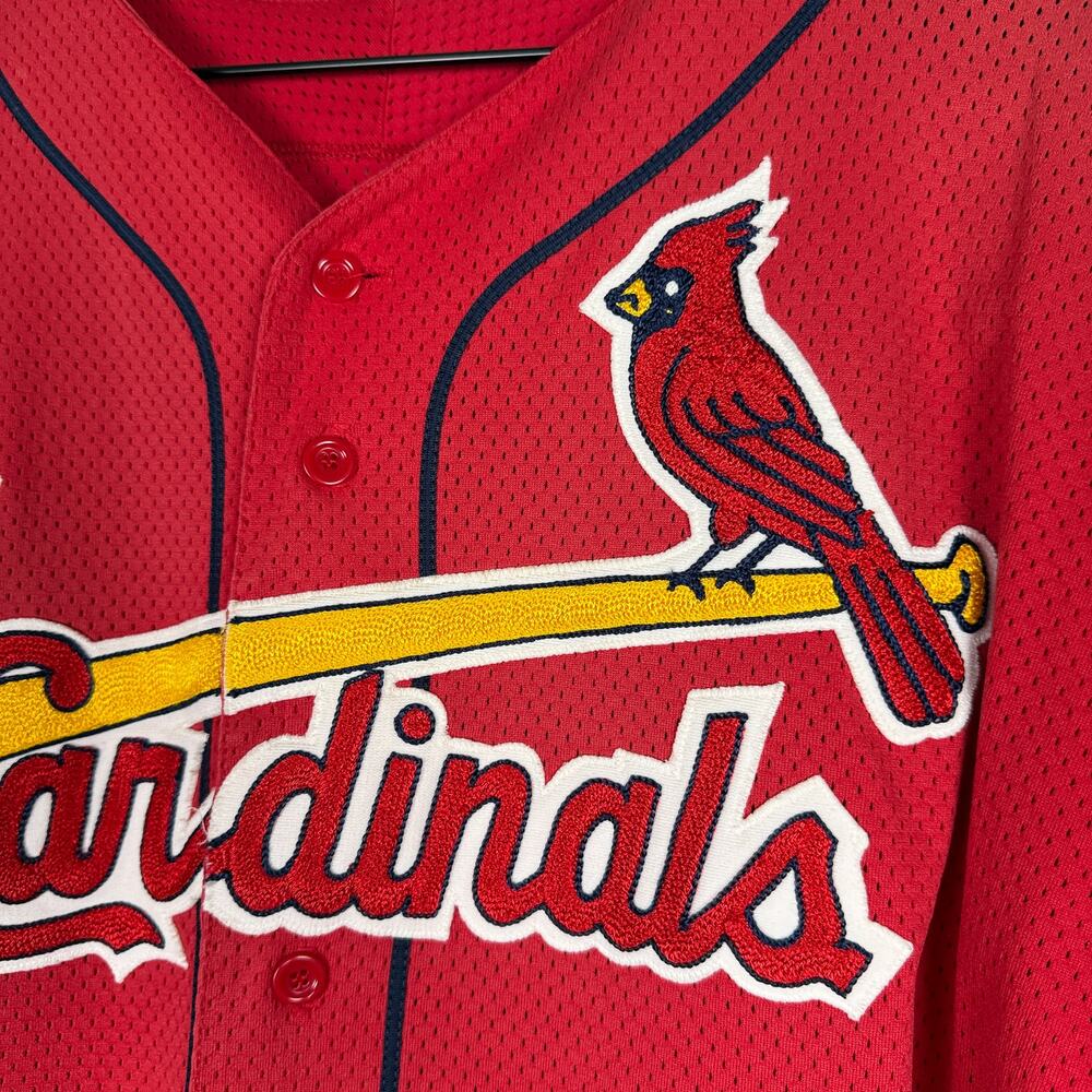 St Louis Cardinals McKay 39 Red Jersey Shirt MLB Baseball FLAW  - 2XL - Picture 3 of 10